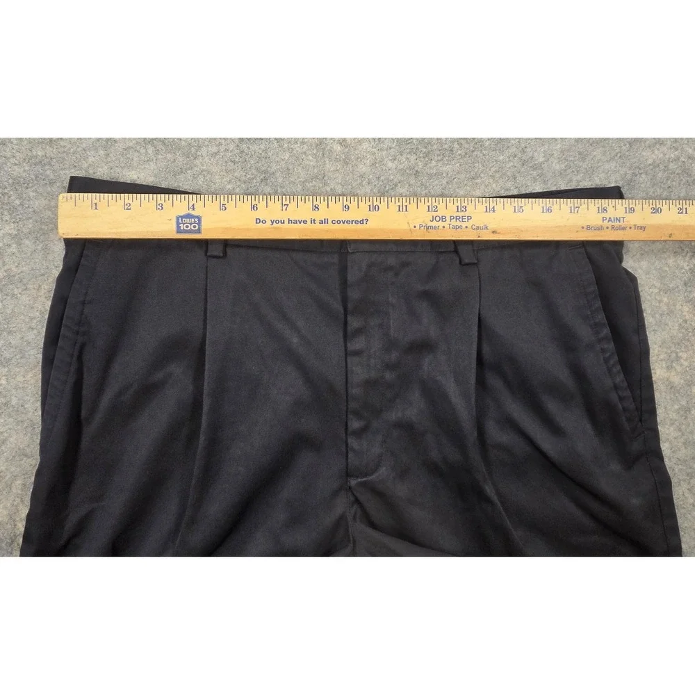 Nike Golf Fit Dry Pleated Shorts Mens 38 Black Performance Swoosh Logo RN56323